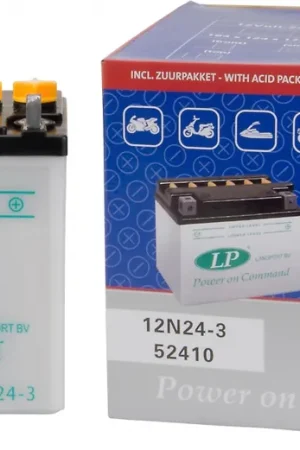 LANDPORT - 12N24-3 52400 DRY - Batterijen - COMBIPACK EU2019/1148 Dagaanbieding